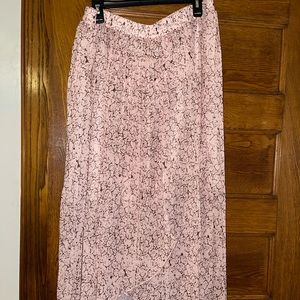 Pink skirt that was never worn.